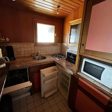 בקתה Le Petit Chalet Bellevue לה ברסה